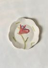 Lavender and rose floral plate [various sizes]
