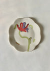 Lavender and rose floral plate [various sizes]