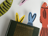 Marque-page Poisson [couleurs variées]