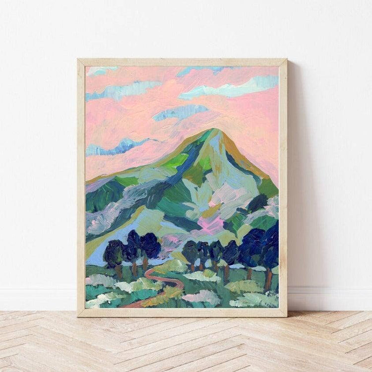 Affiche 'Pink Mountain'