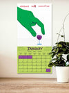 2026 Calendar by David Shrigley