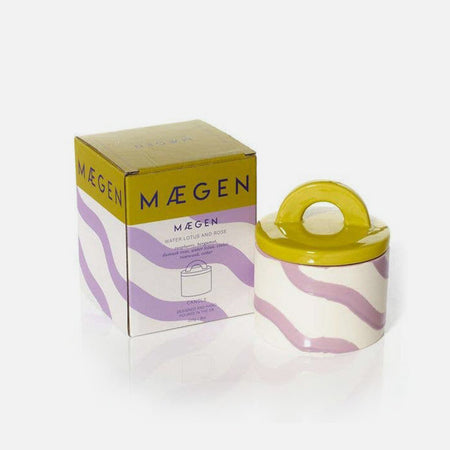 Bougie Pablo - Lotus d'eau et rose