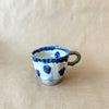 Large abstract ceramic mug no.143 