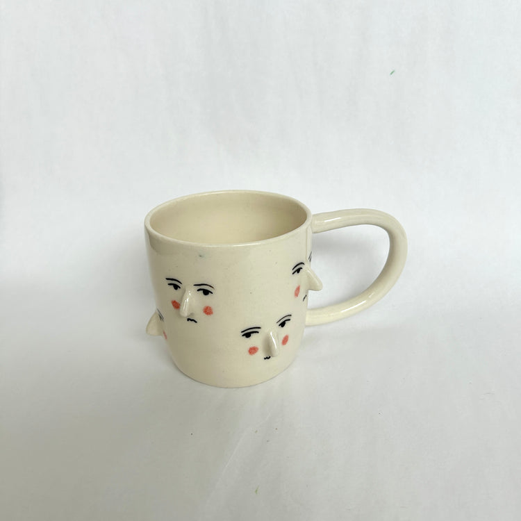 Moon corrugated mug