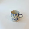 Grande tasse pois bleus et verts