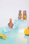 Mini vase Rainbow en verre soufflé [formats variés]