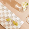 Lin glass decorative tile tray [as is] 