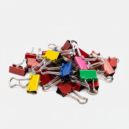 Pince à reliure - petite [couleurs variées]
