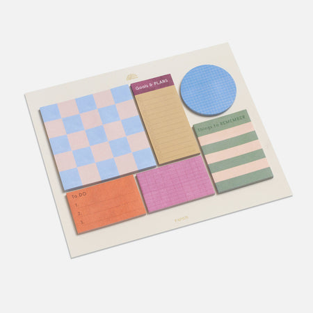 Ensemble de notes autocollantes Printed