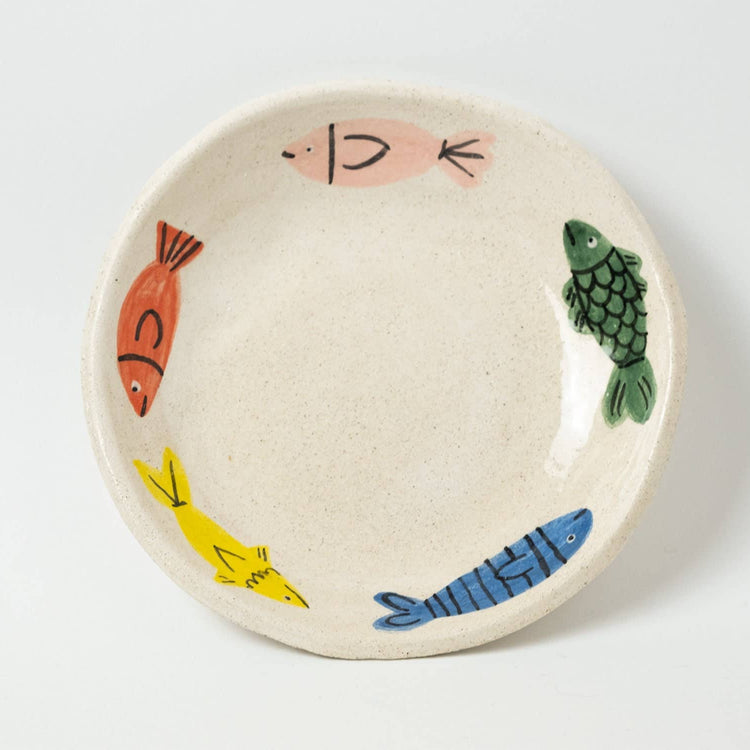 Assiette Poisson en céramique