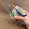 Medium Abstract Ceramic Mug #34