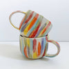 Tasse en céramique traits Arc-en-ciel