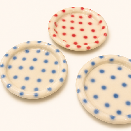 Grande assiette picots [couleurs variées]