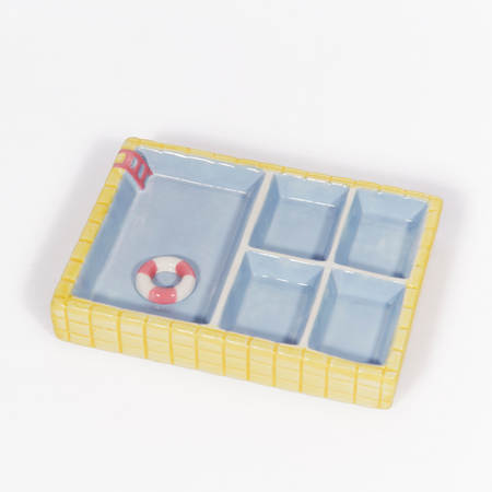 Assiette à bijoux Piscine