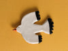 Aimant en céramique Oiseau blanc