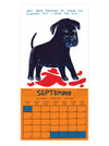 2026 Calendar by David Shrigley