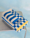 Striped Clubhouse Towel: Red / Hand Towel