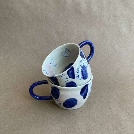 Abstract ceramic mug no.303 
