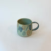 Grande tasse verte et bleue