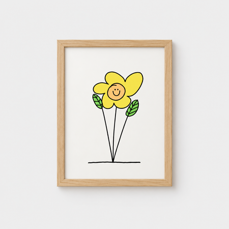 Affiche 'Fleur'