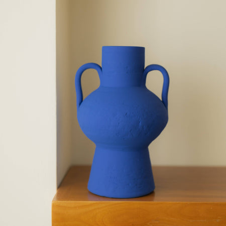 Santorini ceramic vase
