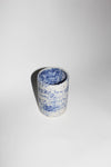 Gobelet en céramique Bleu moucheté