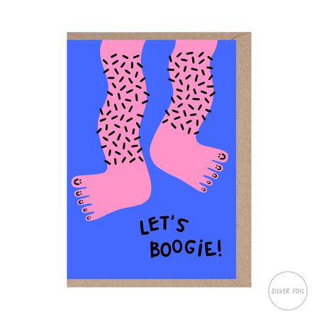 Let's Boogie Greeting Card