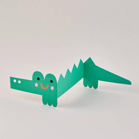 Croc greeting card