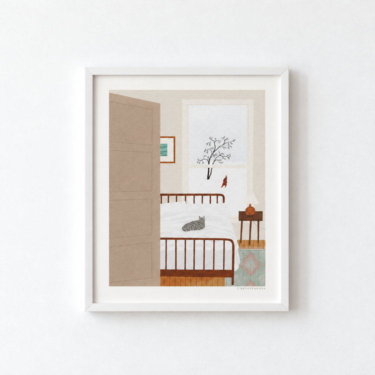 Affiche 'Jour de neige'