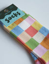 Chaussettes Rainbow checks