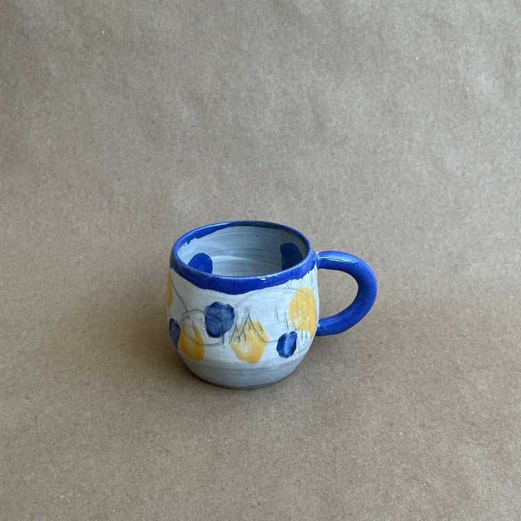 Abstract ceramic mug no.308 