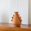 Terracotta ceramic vase