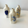 Vase soliflore plat en céramique