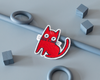 Patch thermocollant Chat rouge