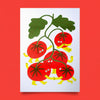 Affiche risographie 'Tomatoes'
