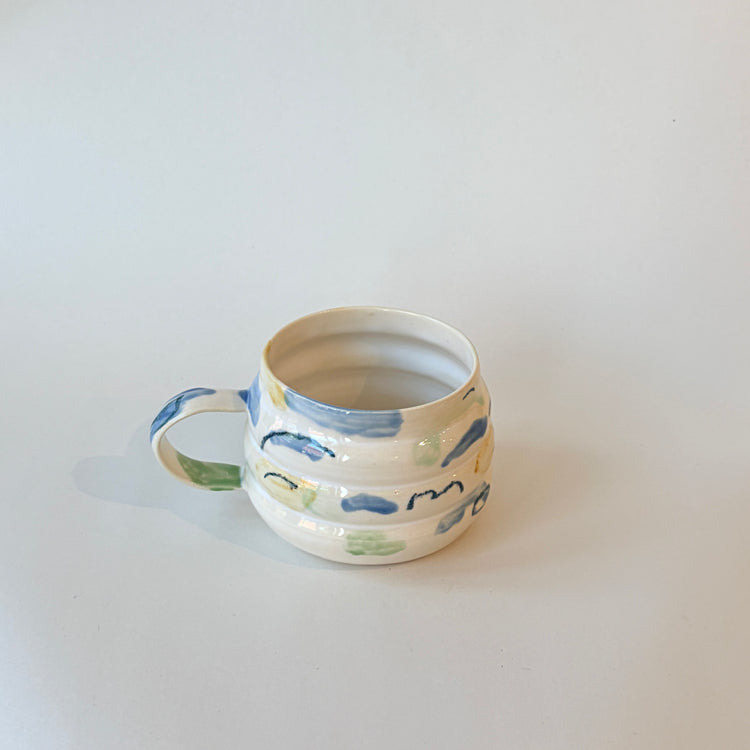 Tasse abstraite bubble