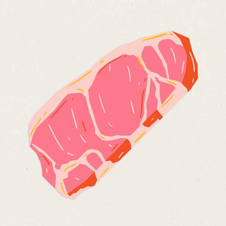 Marque-page Steak