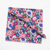 Foulard carré Floral rose