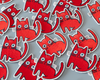 Patch thermocollant Chat rouge