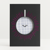 Carte de souhaits Boule disco