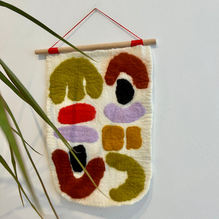 Wool Chip Wall Hanging V