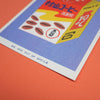 Affichette risographie 'Box Milky Coffee'