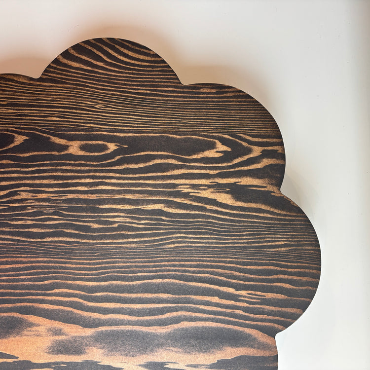 Rosa rotating wooden tray [various colors]