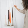 Terracotta Taper Candle Duo
