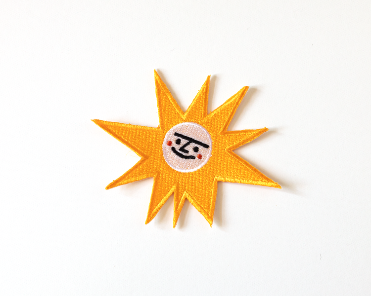 Patch thermocollant Soleil Souriant