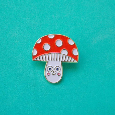 'Mushroom' pin 