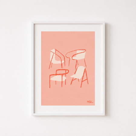 Affiche 'Chairs'
