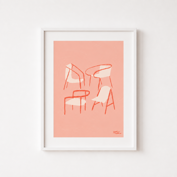 Affiche 'Chairs'