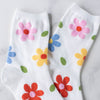 White Nora socks