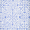 Housse de coussin en lin Cobalt